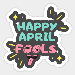 happy april's fool day Sticker